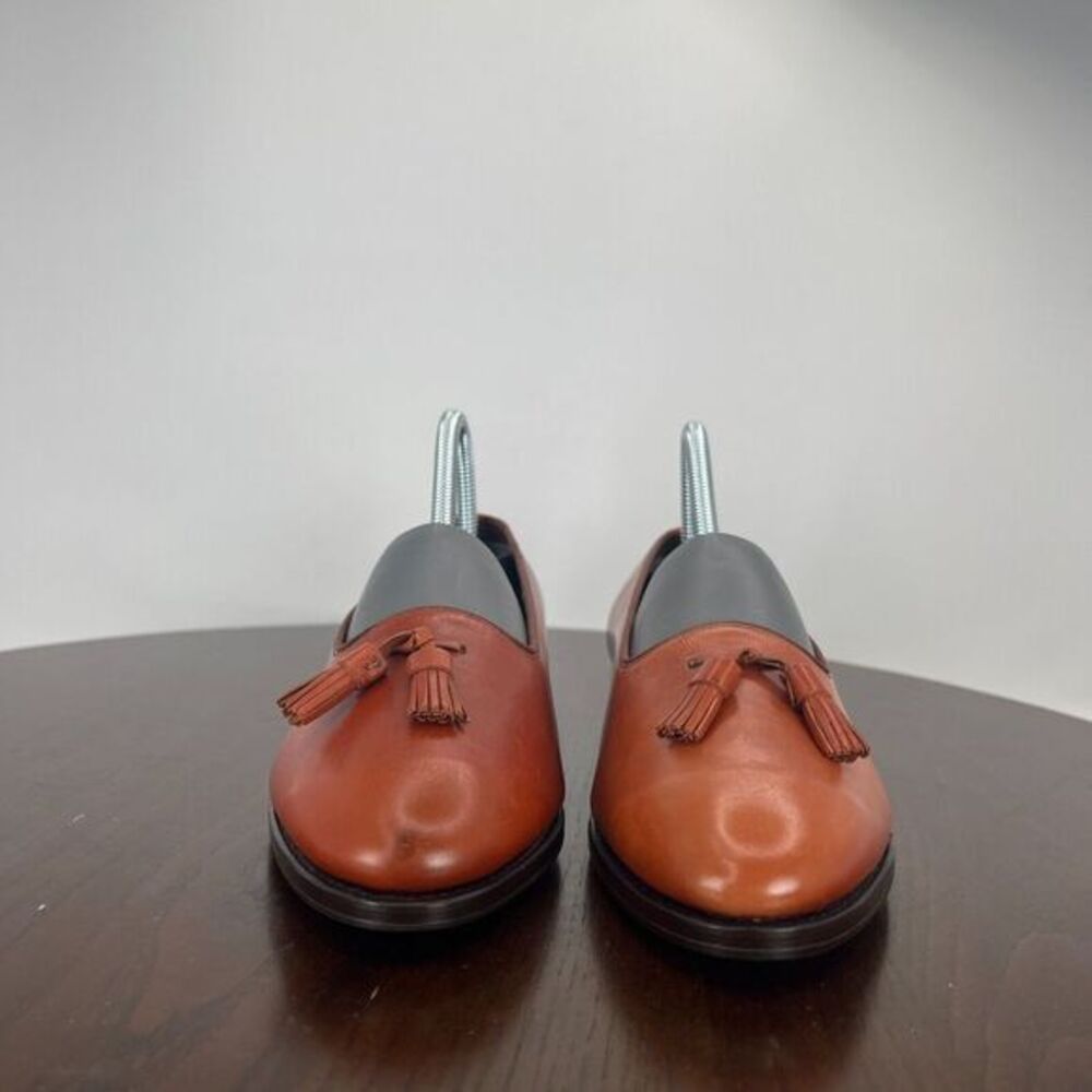 Allen Edmonds Loafer Shoes Women's 6 Rust Leather Tasseled Casual Slip-On 71855 - Picture 2 of 16